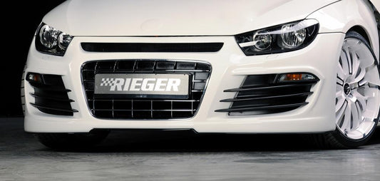 VW Scirocco 3 (13) Rieger Spoilerstoßstange  ABS, für Fzg. mit Scheinwerferreinigungsanlage, 
inkl. Montagezubehör, Alugitter, ABE