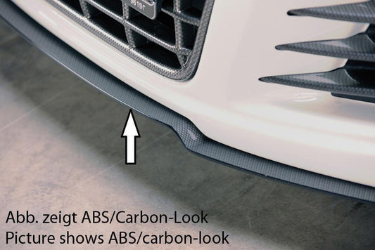 VW Scirocco 3 (13) Rieger Spoilerschwert für Spoilerstoßstange 14102/03 gekantete Version, für Spoilerstoßstange, ABS, 
inkl. Montagezubehör, ABE