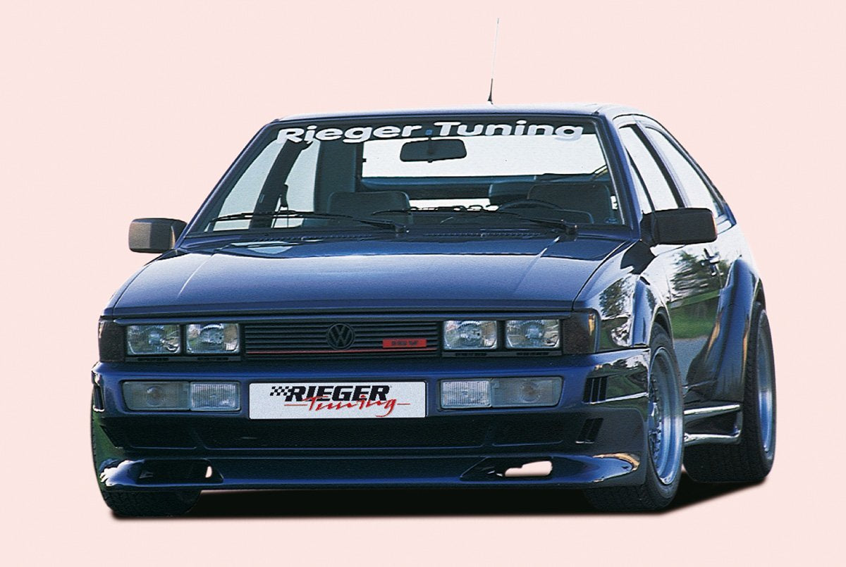 VW Scirocco 2 Rieger Seitenteil Breitbau I  rechts, hinten, GFK, 
Gutachten, Montagezubehör