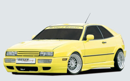 VW Corrado (53I) Rieger Spoileransatz  ABS, 
inkl. Alugitter, Gutachten, Montagezubehör