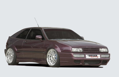 VW Corrado (53I) Rieger Spoileransatz  ABS, 
inkl. Alugitter, Gutachten, Montagezubehör