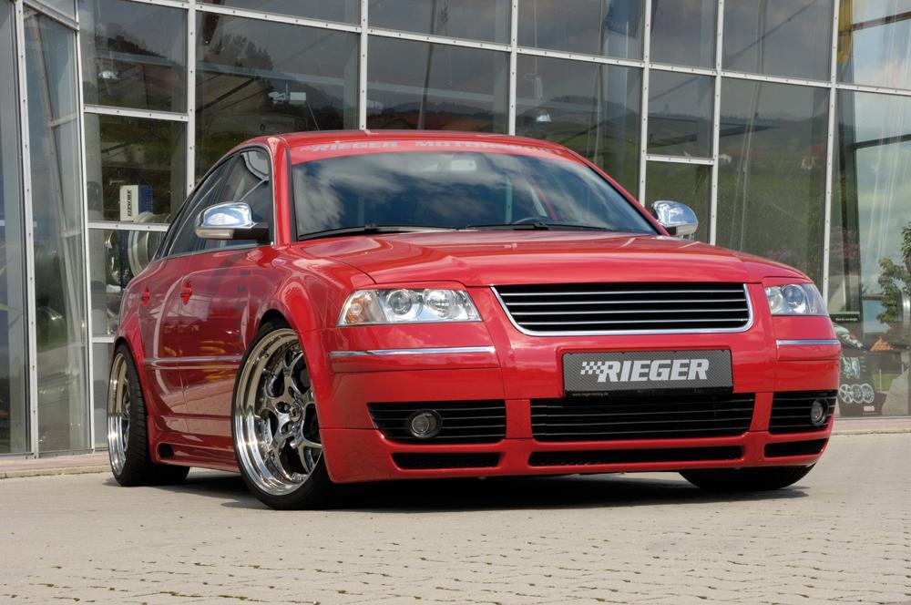 VW Passat (3BG) Rieger Spoilerlippe   -> nur Turbo! ABS, 
inkl. Alugitter, Montagezubehör, ABE