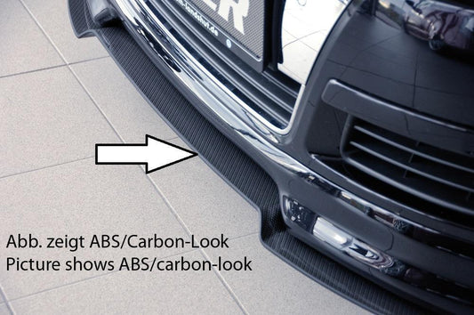 VW Passat (3C) Rieger Spoilerschwert für Spoilerlippe 24071 gekantete Version, ABS, 
inkl. Montagezubehör, ABE