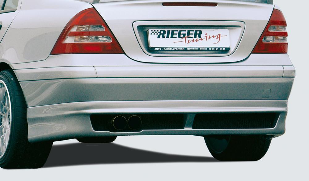 Mercedes C-Klasse (W203) Rieger Heckansatz inkl. Facelift ABS, inkl. A ...