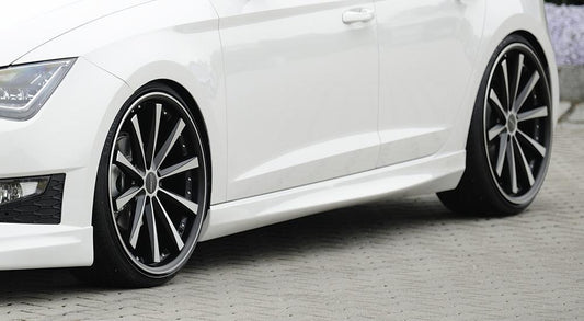 Seat Leon (5F) Rieger Seitenschweller  links, ABS, 
inkl. Montagezubehör, Gutachten