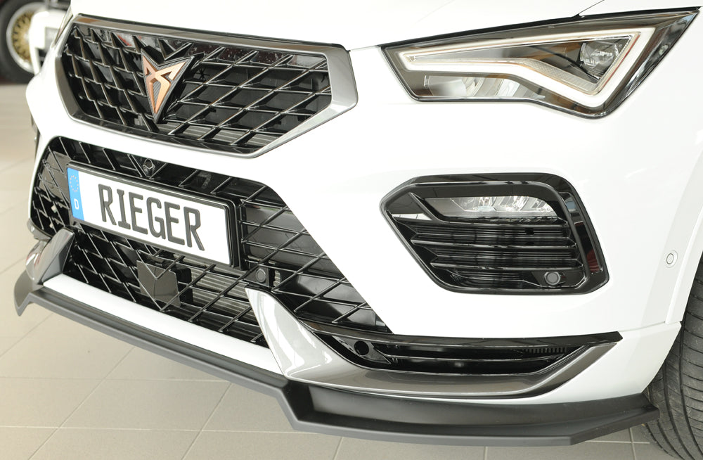 Seat Ateca Cupra (5FP) Rieger Spoilerschwert für orig. Frontschürze, ABS, 
inkl. Montagezubehör, ABE