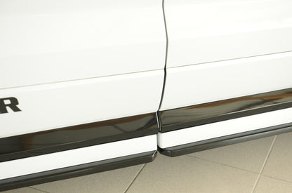 Seat Ateca Cupra (5FP) Rieger Seitenschwelleransatz (3-tlg.) links, 3-tlg., ABS, 
inkl. Montagezubehör, Gutachten