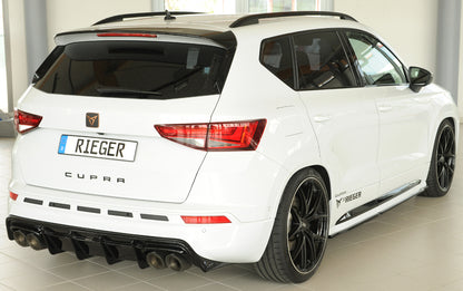 Seat Ateca FR (5FP) Rieger Seitenschwelleransatz (3-tlg.) rechts, 3-tlg., ABS, 
inkl. Montagezubehör, Gutachten
