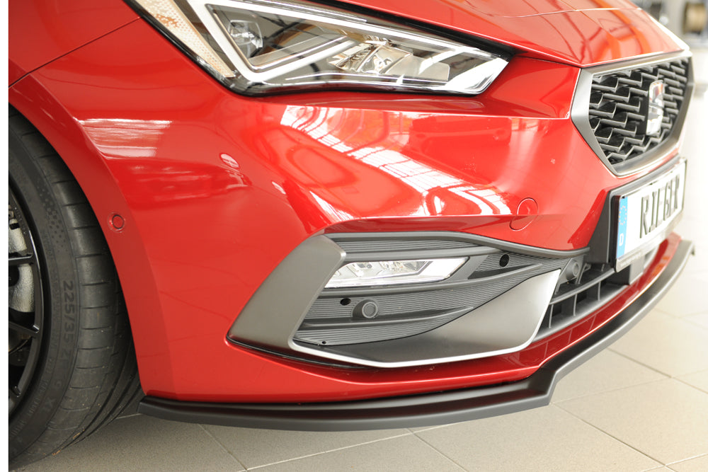 Seat Leon (KL) Rieger Spoilerschwert für orig. Frontschürze, ABS, 
inkl. Montagezubehör, ABE