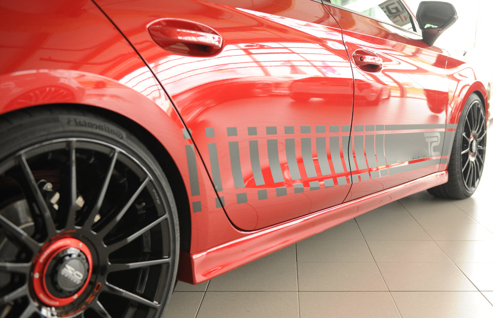 Seat Leon (KL) Rieger Seitenschweller (XS) rechts, ABS, 
inkl. Montagezubehör, Gutachten