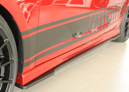 Seat Leon (KL) Rieger Seitenschwelleransatz links, für RIEGER-Seitenschweller, ABS, 
inkl. Montagezubehör, Gutachten