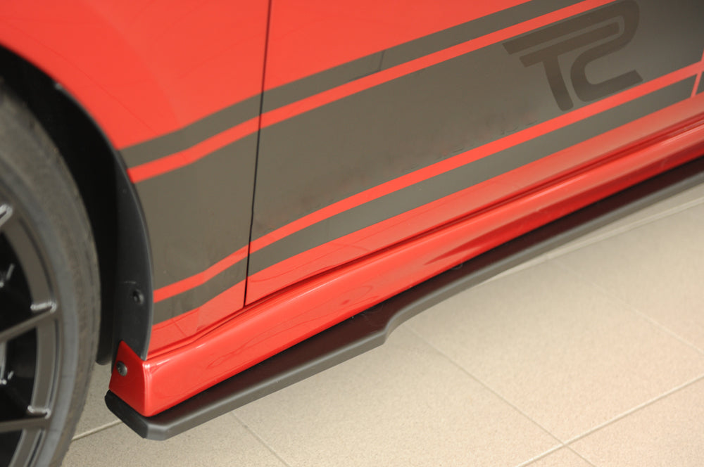 Seat Leon (KL) Rieger Seitenschwelleransatz links, für RIEGER-Seitenschweller, ABS, 
inkl. Montagezubehör, Gutachten