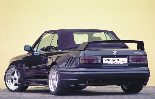 BMW 3er E30 Rieger Kotflügel Breitbau II  links, vorne, GFK, 
Montagezubehör