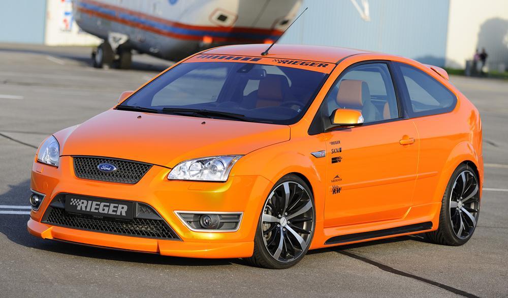 Ford Focus 2 ST Rieger Spoilerlippe    ABS, 
inkl. Montagezubehör, ABE