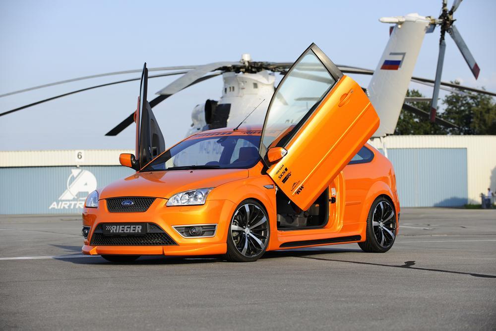 Ford Focus 2 ST Rieger Spoilerlippe    ABS, 
inkl. Montagezubehör, ABE