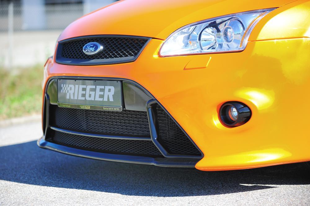 Ford Focus 2 Rieger Spoilerstoßstange  ABS, für Fzg. mit Scheinwerferreinigungsanlage, 
inkl. Alugitter, Montagezubehör, ABE