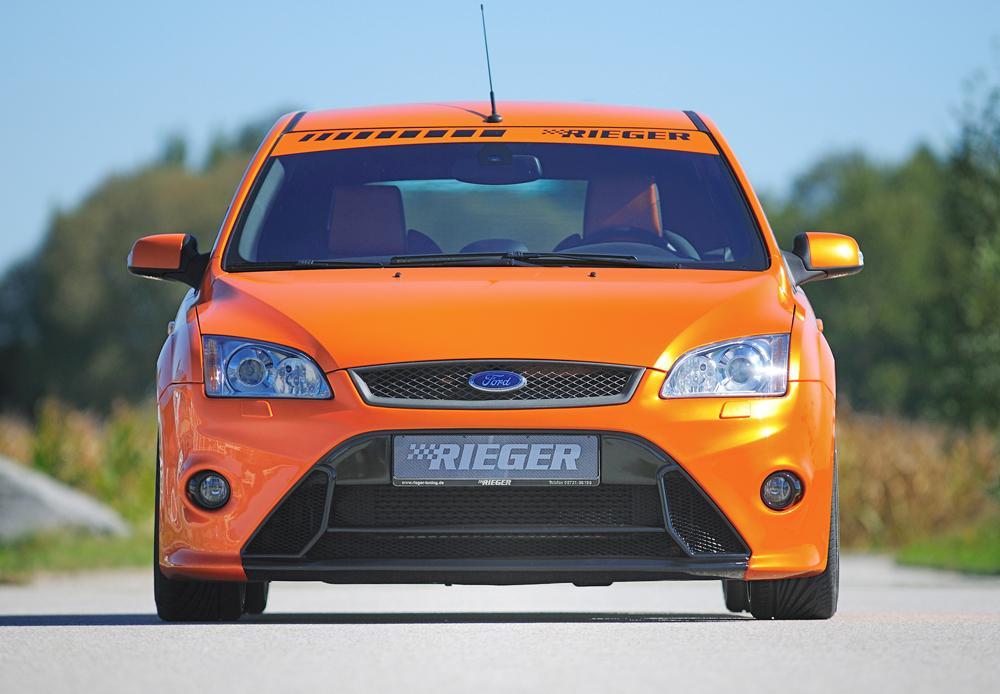 Ford Focus 2 Rieger Spoilerstoßstange  ABS, für Fzg. mit Scheinwerferreinigungsanlage, 
inkl. Alugitter, Montagezubehör, ABE