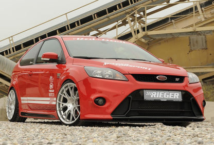 Ford Focus 2 Rieger Spoilerstoßstange  ABS, 
inkl. Alugitter, Montagezubehör, ABE