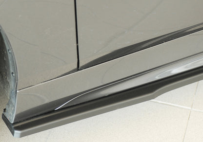 BMW 1er F40  (F1H) Rieger Seitenschwelleransatz links, für orig. Seitenschweller, ABS, für Fzg. mit M-Sport-Paket, 
inkl. ...