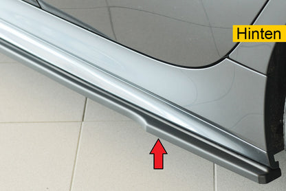 BMW 1er F40  (F1H) Rieger Seitenschwelleransatz links, für orig. Seitenschweller, ABS, für Fzg. mit M-Sport-Paket, 
inkl. ...