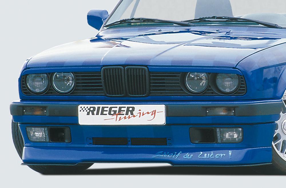 BMW 3er E30 Rieger Spoilerschwert   für Spoilerlippe 38011 für Spoilerlippe, ABS, 
inkl. Montagezubehör, Gutachten