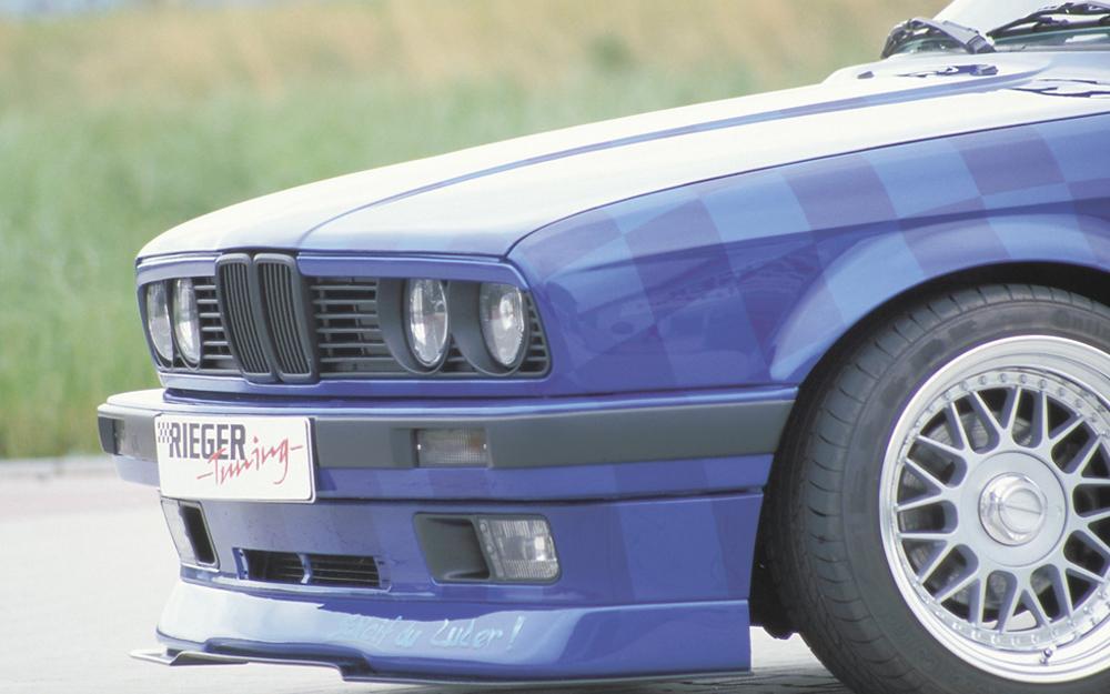 BMW 3er E30 Rieger Spoilerschwert   für Spoilerlippe 38011 für Spoilerlippe, ABS, 
inkl. Montagezubehör, Gutachten