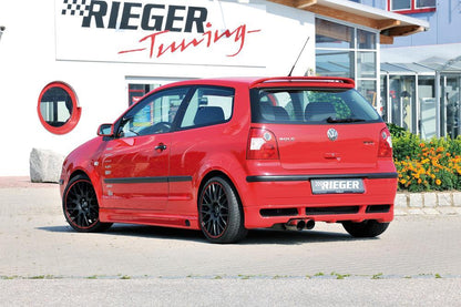 VW Polo 5 (9N) Rieger Heckansatz   auch 9N2 und GTI ABS, 
inkl. Alugitter, Gutachten, Montagezubehör