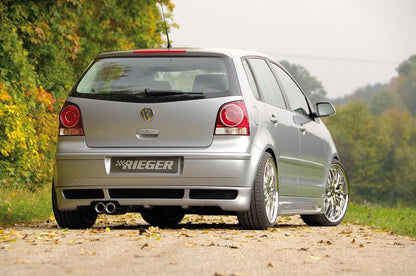 VW Polo 5 (9N) Rieger Heckansatz   auch 9N2 und GTI ABS, 
inkl. Alugitter, Gutachten, Montagezubehör