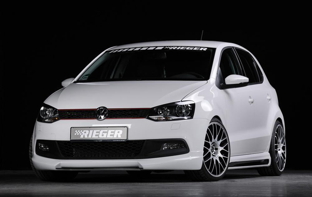 VW Polo 6 GTI (6R) Rieger Spoilerlippe  ABS, 
inkl. Montagezubehör, ABE