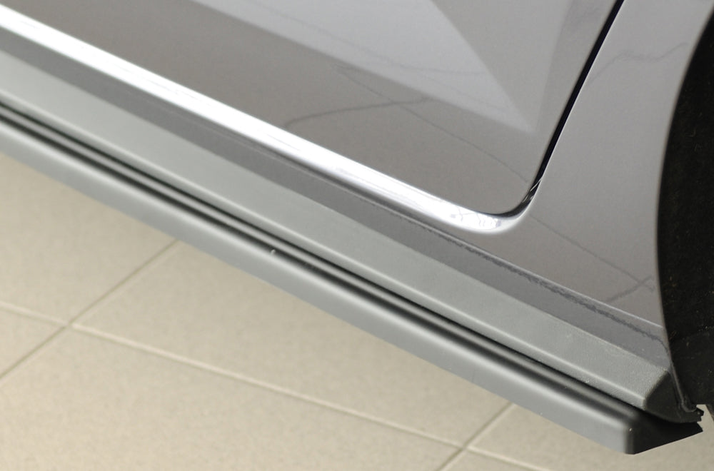 VW Polo (AW) GTI Rieger Seitenschwelleransatz links, für orig. Seitenschweller, ABS, 
inkl. Montagezubehör, Gutachten