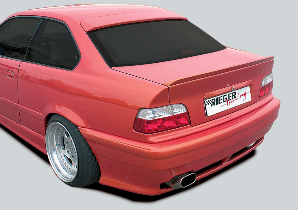 BMW 3er E36 Rieger Heckklappenspoiler   PUR, 
inkl. Montagezubehör, ABE