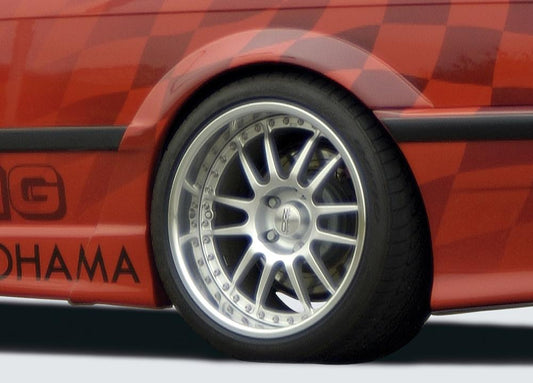 BMW 3er E36 Rieger Radlauf Breitbau II  links, hinten, GFK