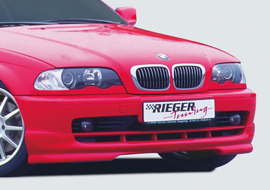 BMW 3er E46 Rieger Spoilerlippe -> nicht M-Technik ABS, 
inkl. Gutachten, Montagezubehör