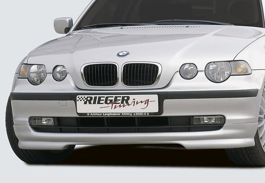 BMW 3er E46 Rieger Spoilerlippe  ABS, 
inkl. Gutachten, Montagezubehör