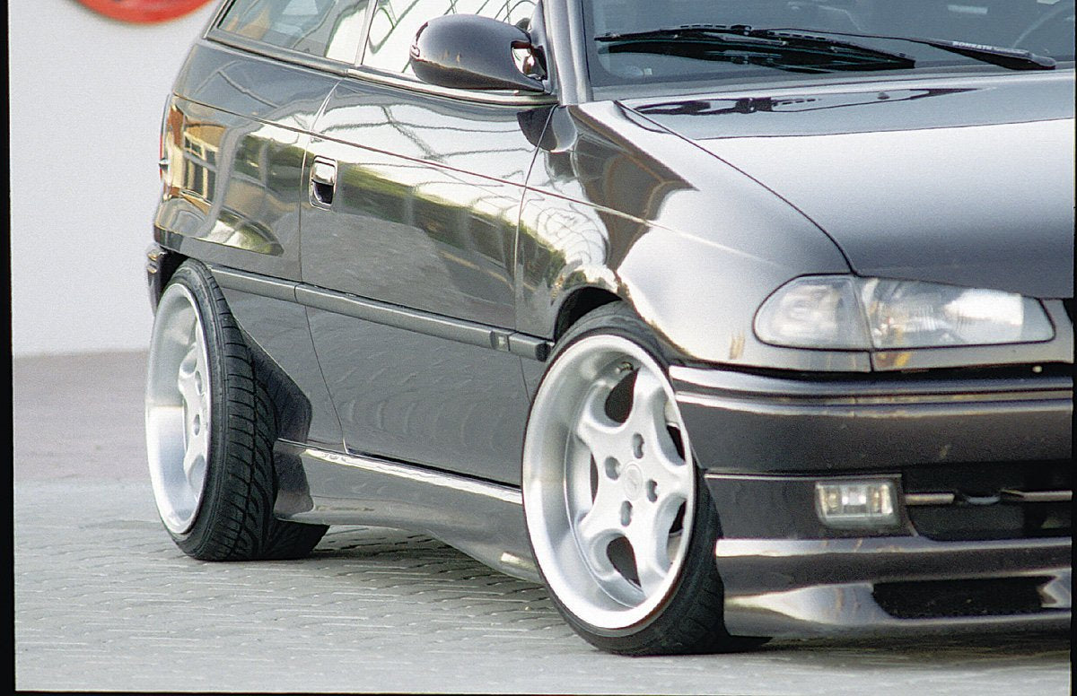 Opel Astra F Rieger Seitenschweller  rechts, ABS, 
inkl. Gutachten, Montagezubehör