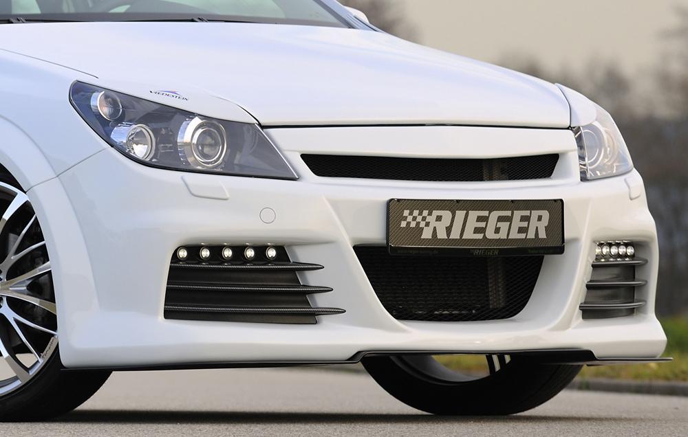Opel Astra H Rieger Spoilerstoßstange mit kleiner Aussparung für SWRA –  Tuning King