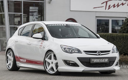 Opel Astra J Rieger Spoilerschwert für Spoilerlippe 51320 für Spoilerlippe, ABS, 
inkl. Montagezubehör