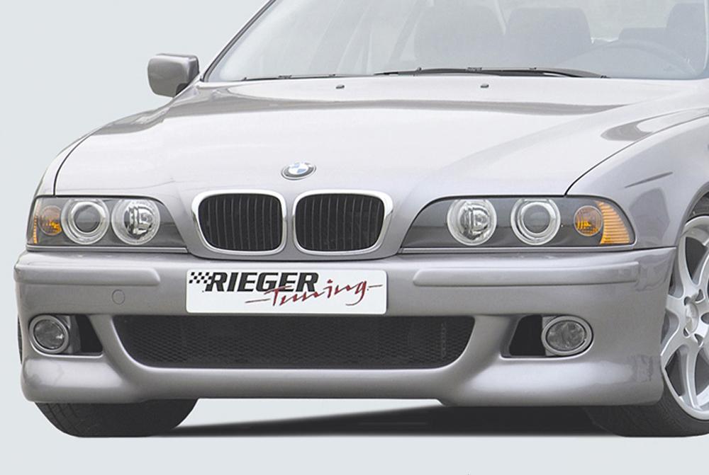 BMW 5er E39 Rieger Spoilerstoßstange   mit Halter f. orig. NSW, ABS, 
inkl. Alugitter, Gutachten, Montagezubehör