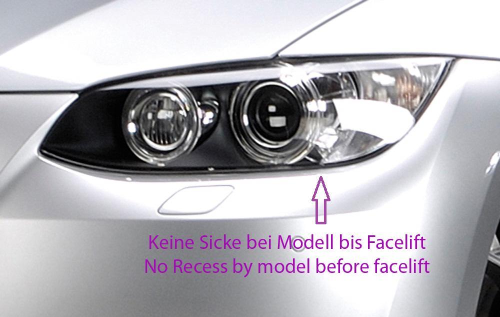 BMW 3er E92 Rieger Spoilerlippe   nicht für M-Technik! ABS, 
inkl. Montagezubehör, ABE