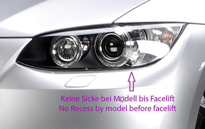 BMW 3er E92 Rieger Spoilerlippe   nicht für M-Technik! ABS, 
inkl. Montagezubehör, ABE