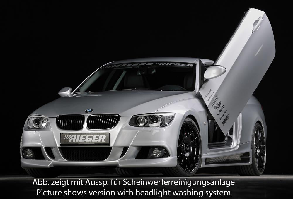 BMW 3er E92 Rieger Spoilerstoßstange    ABS, 
inkl. Alugitter, Montagezubehör, ABE