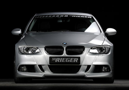 BMW 3er E92 Rieger Spoilerstoßstange    ABS, für Fzg. mit Scheinwerferreinigungsanlage, 
inkl. Alugitter, Montagezubehör, ABE