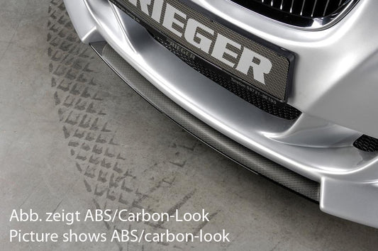 BMW 3er E92 Rieger Spoilerschwert   für Spoilerstoßstange 53451/52/53/54 mittig, für Spoilerstoßstange, ABS, 
inkl. Montagezubehör