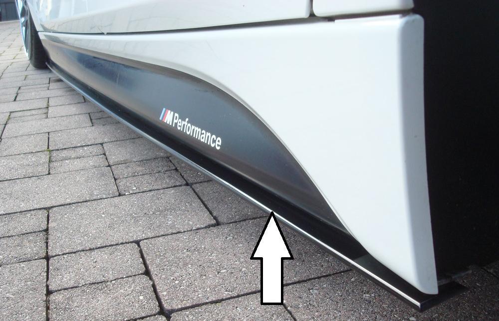 BMW 3er F30  (3L) Rieger Seitenschwelleransatz nur für M-Paket-Schweller links, ABS, für Fzg. mit M-Technik, 
inkl. Montagezubehör, Gutachten