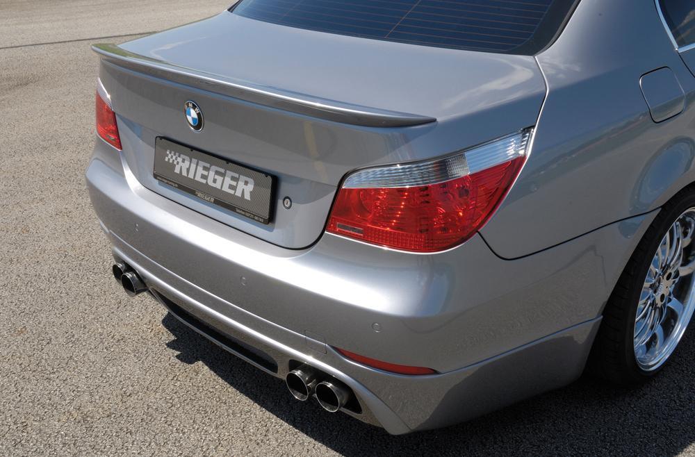 BMW 5er E60 Rieger Heckklappenspoiler -> auch für M5 PUR, 
inkl. Montagezubehör, ABE