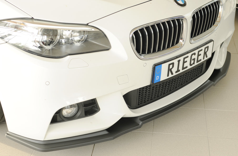 BMW 5er F11  (5K) Rieger Spoilerschwert für orig. Frontschürze, ABS, für Fzg. mit M-Sport-Paket, 
inkl. Montagezubehör, ABE