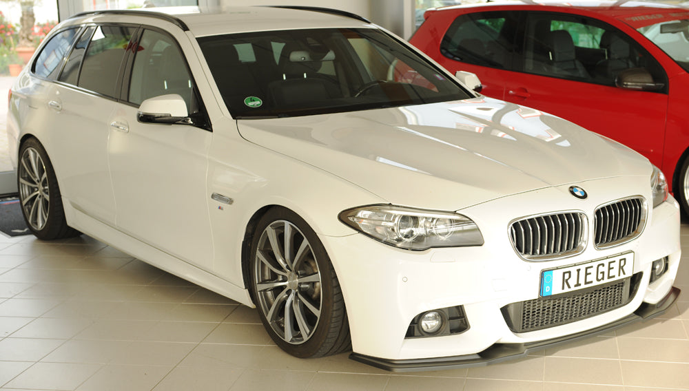 BMW 5er F11  (5K) Rieger Spoilerschwert für orig. Frontschürze, ABS, für Fzg. mit M-Sport-Paket, 
inkl. Montagezubehör, ABE