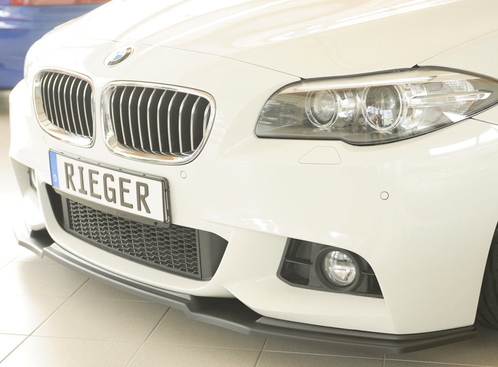 BMW 5er F11  (5K) Rieger Spoilerschwert für orig. Frontschürze, ABS, für Fzg. mit M-Sport-Paket, 
inkl. Montagezubehör, ABE