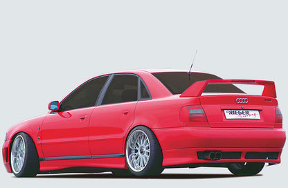 Audi A4 (B5) Rieger Heckflügel mit 3. Bremsleuchte, PUR, 
Montagezubehör, ABE