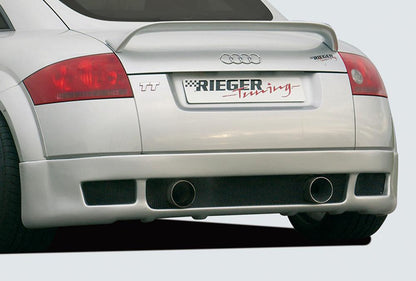 Audi TT (8N) Rieger Heckansatz    tiefe Version, ABS, 
inkl. Alugitter, Montagezubehör, ABE